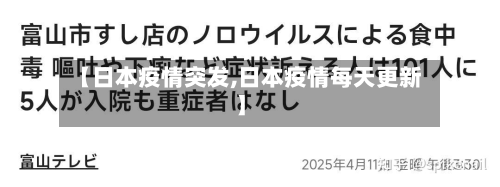 【日本疫情突发,日本疫情每天更新】-第3张图片