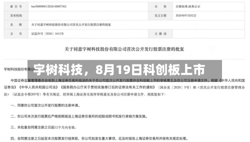 宇树科技，8月19日科创板上市-第1张图片
