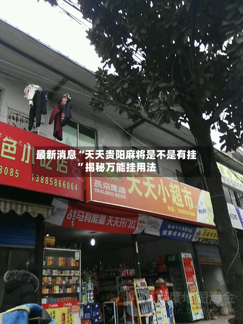 最新消息“天天贵阳麻将是不是有挂”揭秘万能挂用法-第1张图片