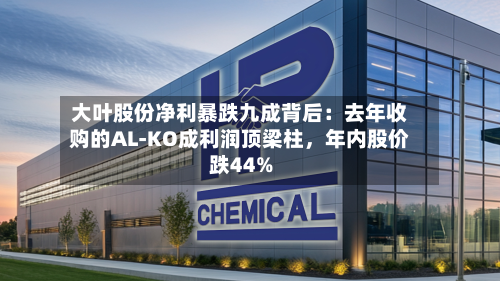 大叶股份净利暴跌九成背后：去年收购的AL-KO成利润顶梁柱，年内股价跌44%-第2张图片