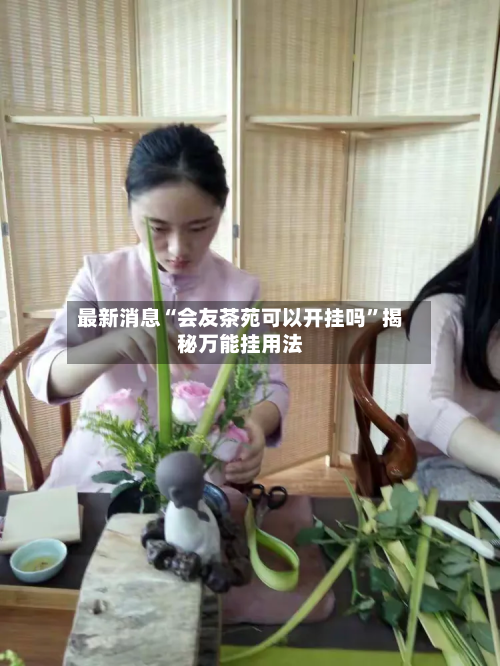 最新消息“会友茶苑可以开挂吗”揭秘万能挂用法-第1张图片