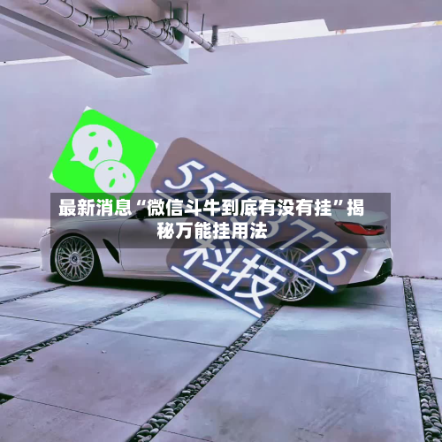 最新消息“微信斗牛到底有没有挂”揭秘万能挂用法-第1张图片