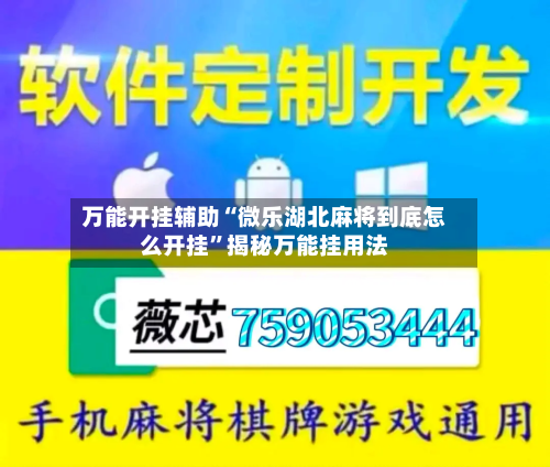 万能开挂辅助“微乐湖北麻将到底怎么开挂”揭秘万能挂用法-第2张图片