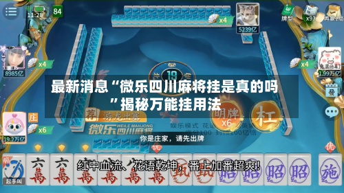最新消息“微乐四川麻将挂是真的吗	”揭秘万能挂用法-第2张图片