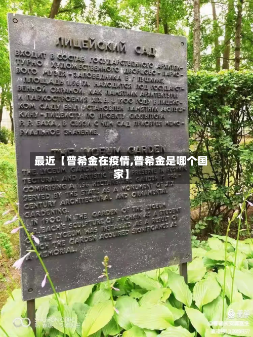 最近【普希金在疫情,普希金是哪个国家】-第1张图片