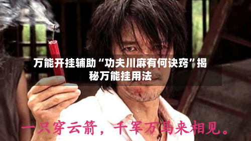 万能开挂辅助“功夫川麻有何诀窍	”揭秘万能挂用法-第3张图片