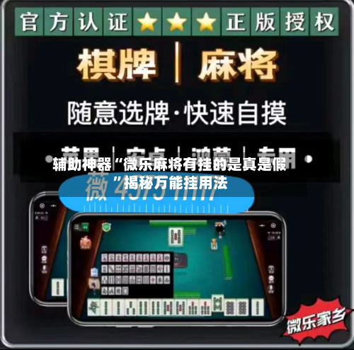 辅助神器“微乐麻将有挂的是真是假”揭秘万能挂用法-第1张图片