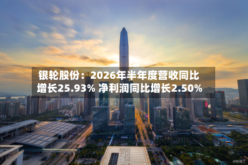 银轮股份:2026年半年度营收同比增长25.93% 净利润同比增长2.50%-第1张图片