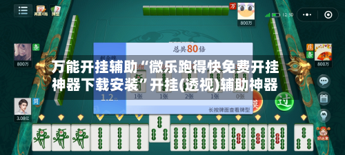 万能开挂辅助“微乐跑得快免费开挂神器下载安装	”开挂(透视)辅助神器-第2张图片