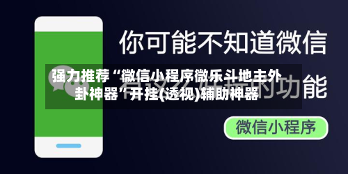 强力推荐“微信小程序微乐斗地主外卦神器”开挂(透视)辅助神器-第2张图片