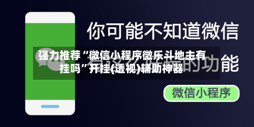 强力推荐“微信小程序微乐斗地主有挂吗	”开挂(透视)辅助神器-第1张图片