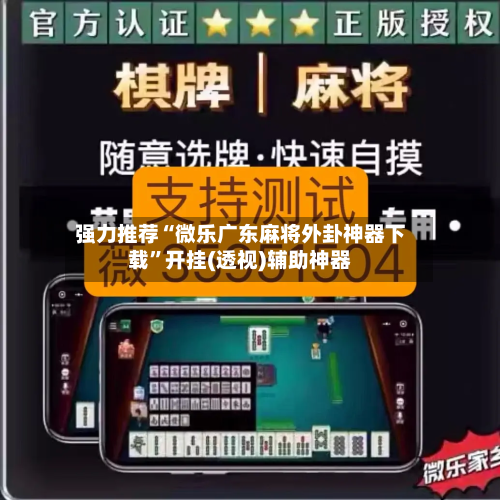 强力推荐“微乐广东麻将外卦神器下载”开挂(透视)辅助神器-第3张图片
