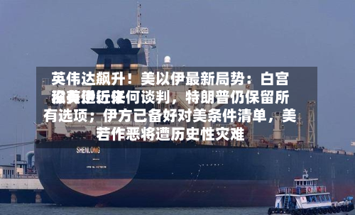 英伟达飙升！美以伊最新局势：白宫称美伊近来没有进行任何谈判	，特朗普仍保留所有选项；伊方已备好对美条件清单，美若作恶将遭历史性灾难-第2张图片