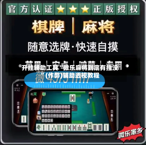 开挂辅助工具“微乐麻将到底有挂没”(作弊)辅助透视教程-第2张图片