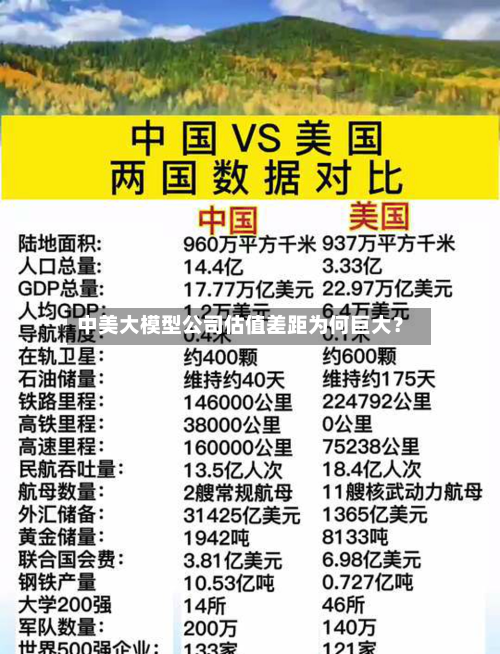 中美大模型公司估值差距为何巨大?-第1张图片