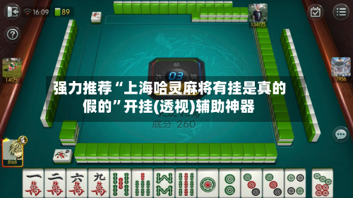 强力推荐“上海哈灵麻将有挂是真的假的	”开挂(透视)辅助神器-第1张图片