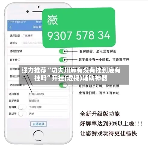 强力推荐“功夫川麻有没有挂到底有挂吗”开挂(透视)辅助神器-第2张图片