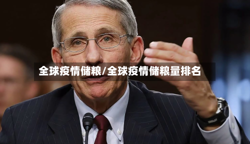 全球疫情储粮/全球疫情储粮量排名-第2张图片