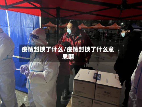 疫情封锁了什么/疫情封锁了什么意思啊-第1张图片