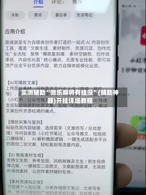 实测辅助“微乐麻将有挂没	”(辅助神器)开挂详细教程-第3张图片