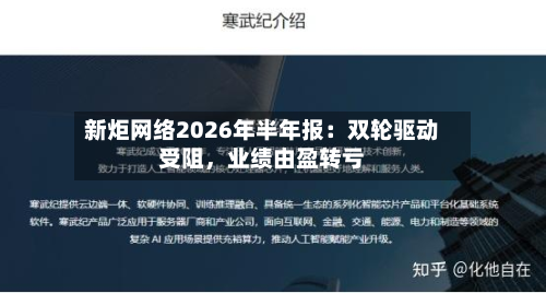 新炬网络2026年半年报：双轮驱动受阻，业绩由盈转亏-第3张图片