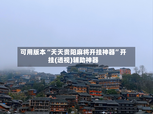 可用版本“天天贵阳麻将开挂神器	”开挂(透视)辅助神器-第2张图片