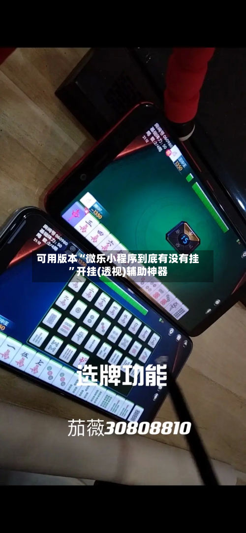 可用版本“微乐小程序到底有没有挂”开挂(透视)辅助神器-第1张图片