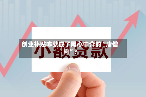 创业补贴咋就成了黑心中介的“唐僧肉	”？-第1张图片