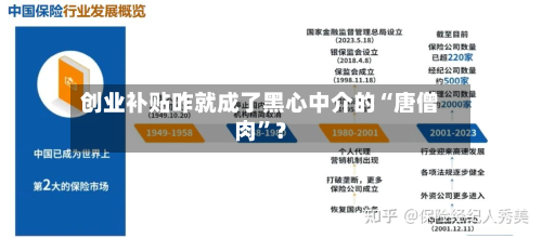 创业补贴咋就成了黑心中介的“唐僧肉”？-第3张图片
