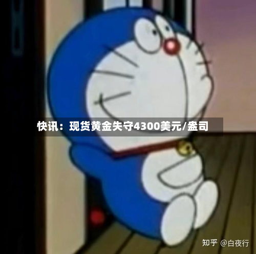 快讯:现货黄金失守4300美元/盎司-第1张图片