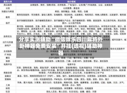 分享实测辅助“微信微乐四川麻将外卦神器免费安装”开挂(透视)辅助神器-第2张图片
