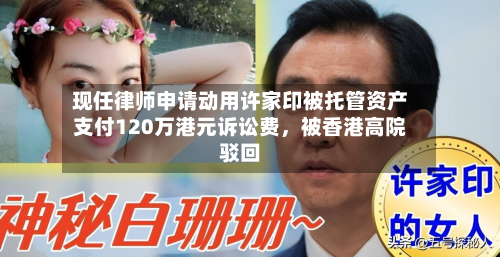 现任律师申请动用许家印被托管资产支付120万港元诉讼费，被香港高院驳回-第3张图片