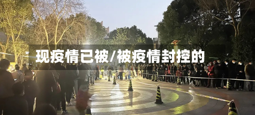现疫情已被/被疫情封控的-第1张图片