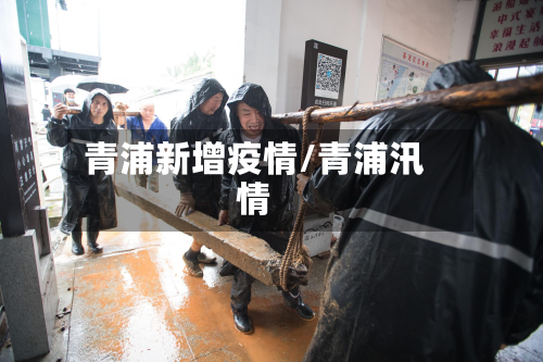 青浦新增疫情/青浦汛情-第2张图片