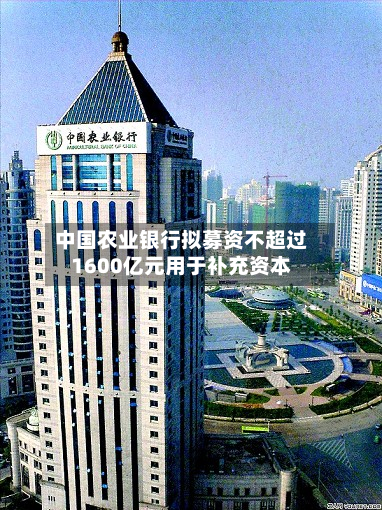 中国农业银行拟募资不超过1600亿元用于补充资本-第2张图片