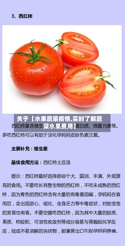 关于【水果蔬菜疫情,实时了解蔬菜水果费用】-第2张图片