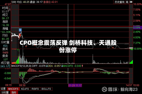 CPO概念震荡反弹 剑桥科技、天通股份涨停-第1张图片