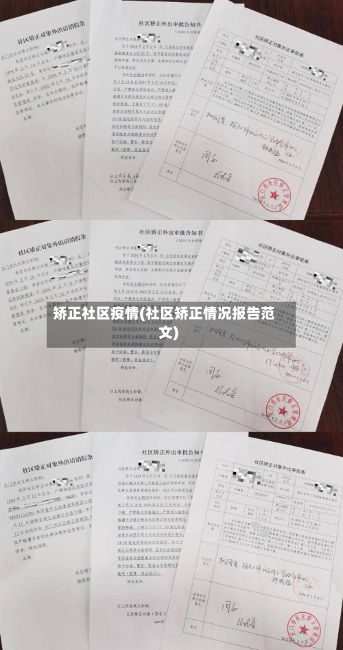 矫正社区疫情(社区矫正情况报告范文)-第3张图片