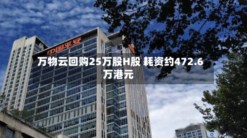 万物云回购25万股H股 耗资约472.6万港元-第1张图片