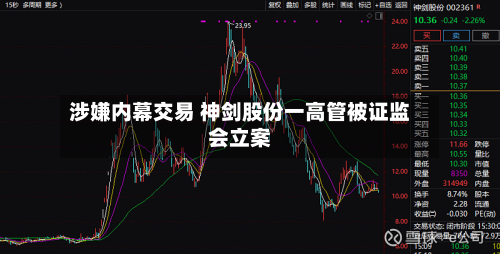 涉嫌内幕交易 神剑股份一高管被证监会立案-第1张图片