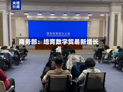 商务部：培育数字贸易新增长点-第1张图片