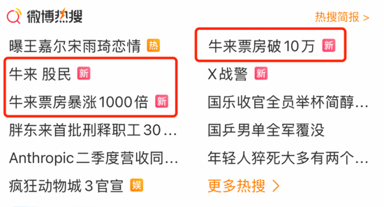 暴涨超6000%！《牛来》	，突然刷屏！
