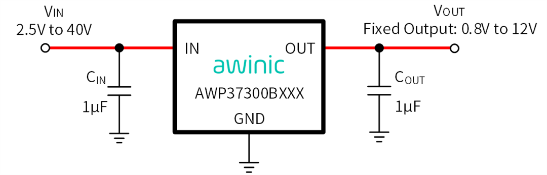 【新品发布】艾为电子推出 40V150mA 低功耗 LDO AWP3730X系列
